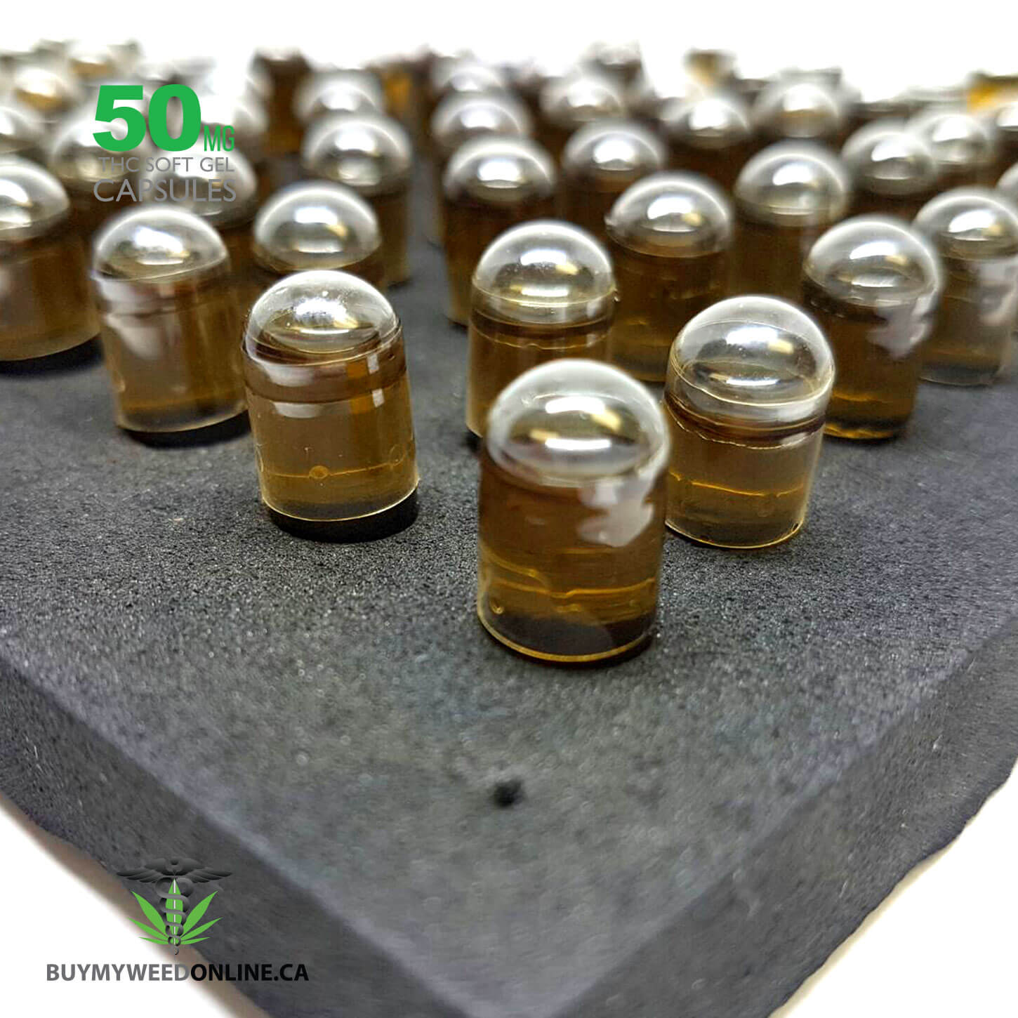 High-Quality Hemp Seed Oil - Capsules
