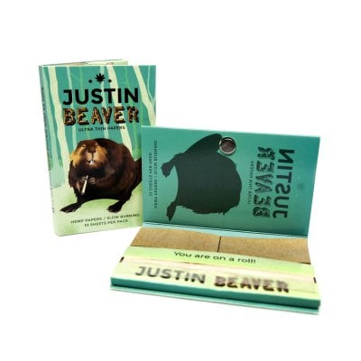 Justin Beaver Rolling Paper with Tips