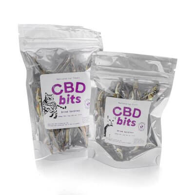 CBD Dried Sardines - CBDbits Medicated Cat Treats