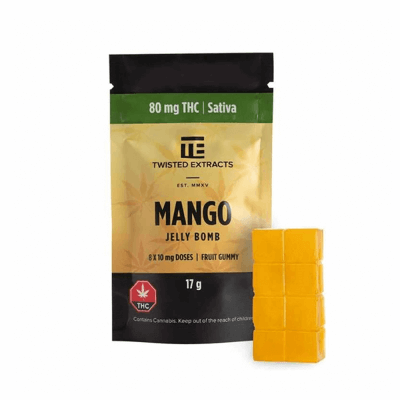 Mango Sativa Jelly Bombs - Twisted Extracts
