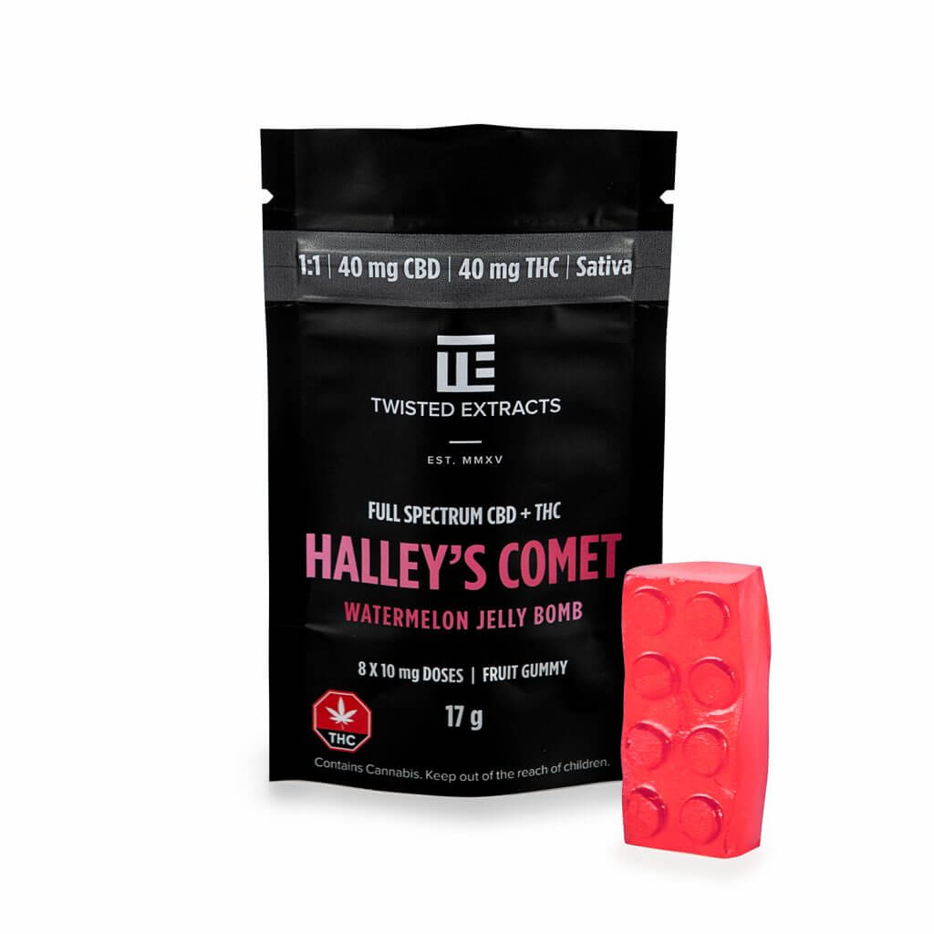 Watermelon Halley’s Comet 1:1 Jelly Bombs - Twisted Extracts