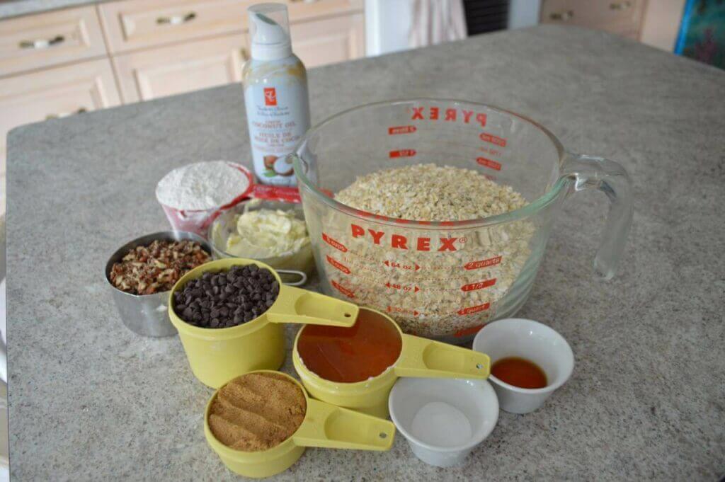 chewy granola bars recipe