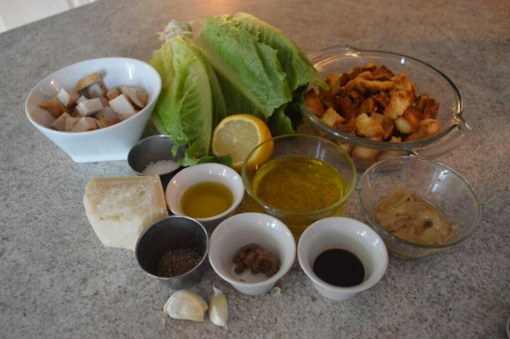 chicken caesar salad recipe