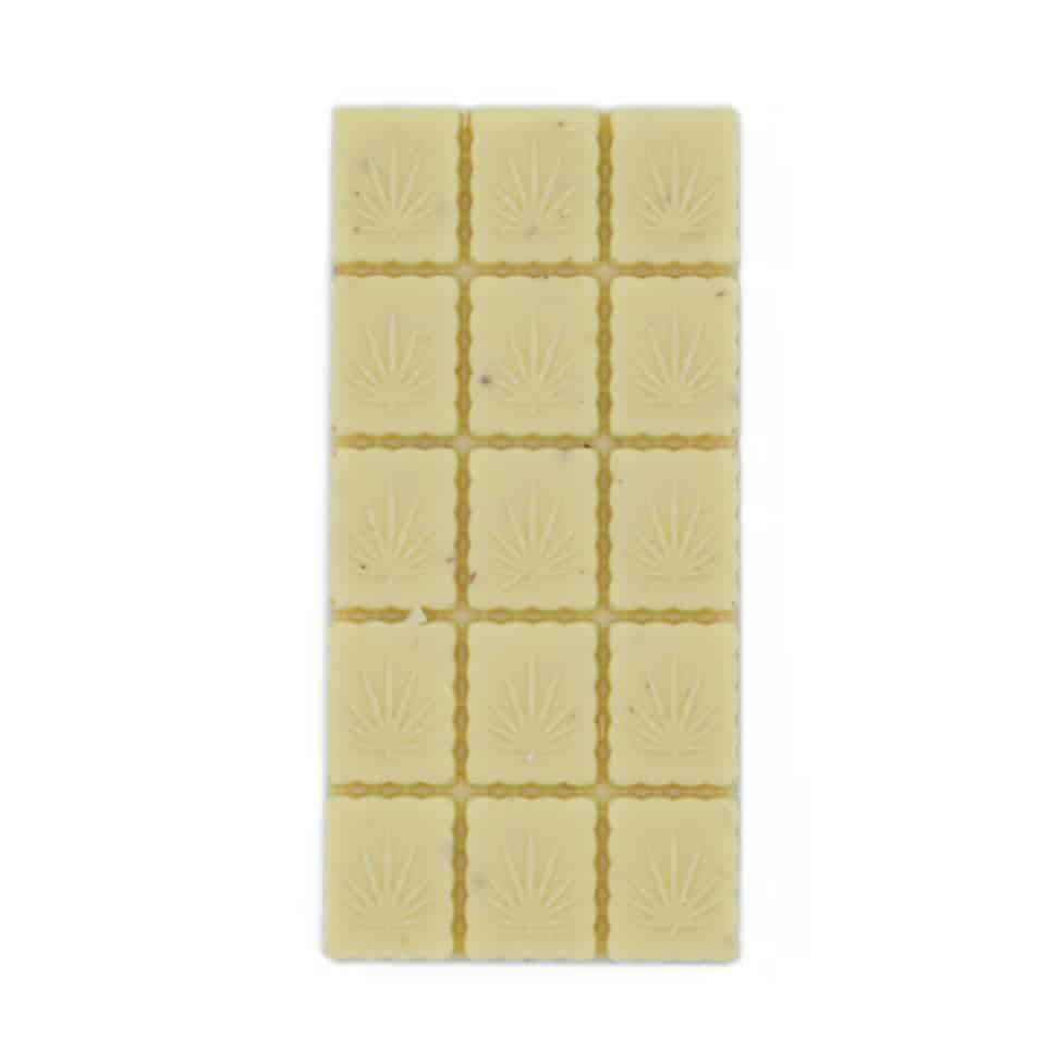 250mg THC Infused White Chocolate