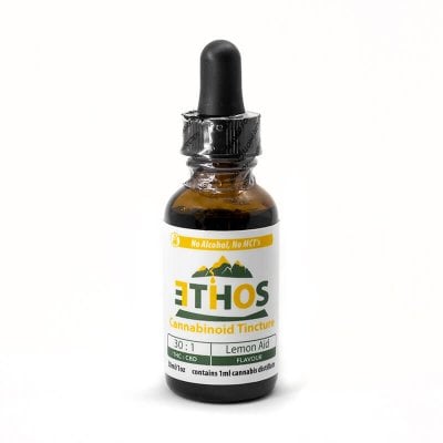Ethos Tinctures - organic hemp oil