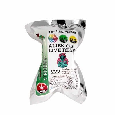 Viridesco Live Resin - Alien OG