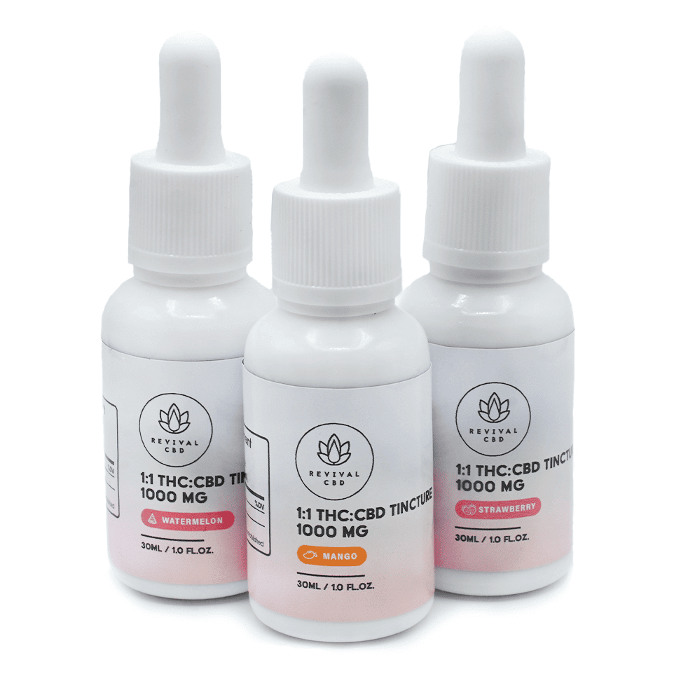 THC:CBD Tincture - Revival CBD
