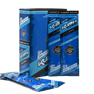 Kush Herbal Wraps Ultra - Berry