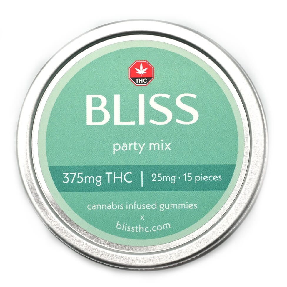 BLISS Edibles THC Party Mix