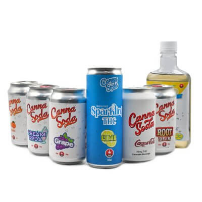 CannaSoda - THC Cannabis Infused Beverages