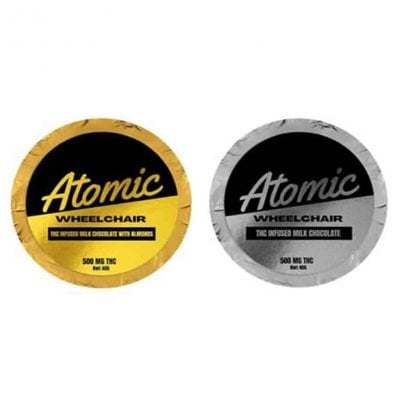 Milk Chocolate Puck - Atomic Wheelchair