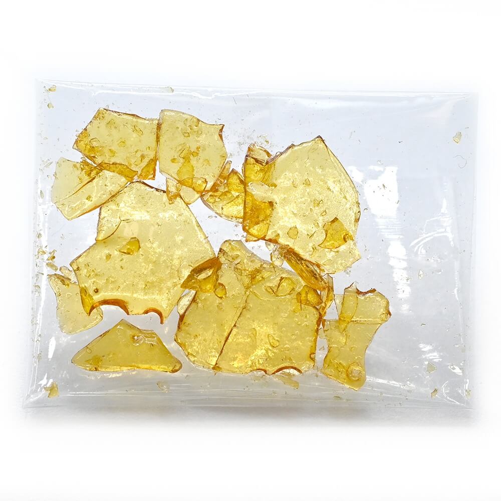 Premium Pink Kush Shatter - Extracted by Viridesco