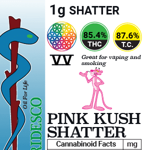Viridesco Shatter – Pink Kush