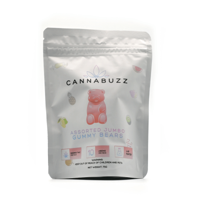 CannaBuzz - Assorted Jumbo Gummy Bears