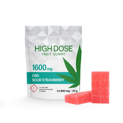 1600mg - High Dose Gummies - CBD