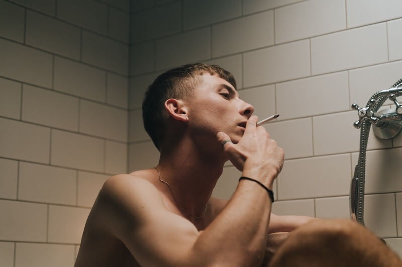 Smoking Weed in the Bathroom