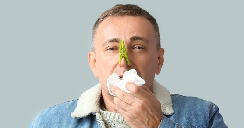 why does my nose get stuffy when i smoke weed