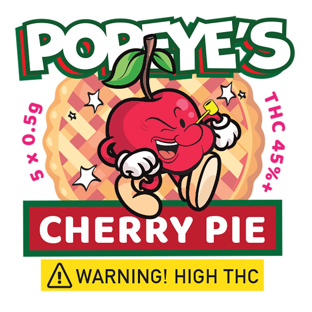 Popeyes Infused Spinach Rolls - Cherry Pie - Image 2