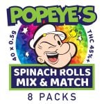 Popeyes Infused Spinach Rolls - Mix and Match - 8 Pack (40)
