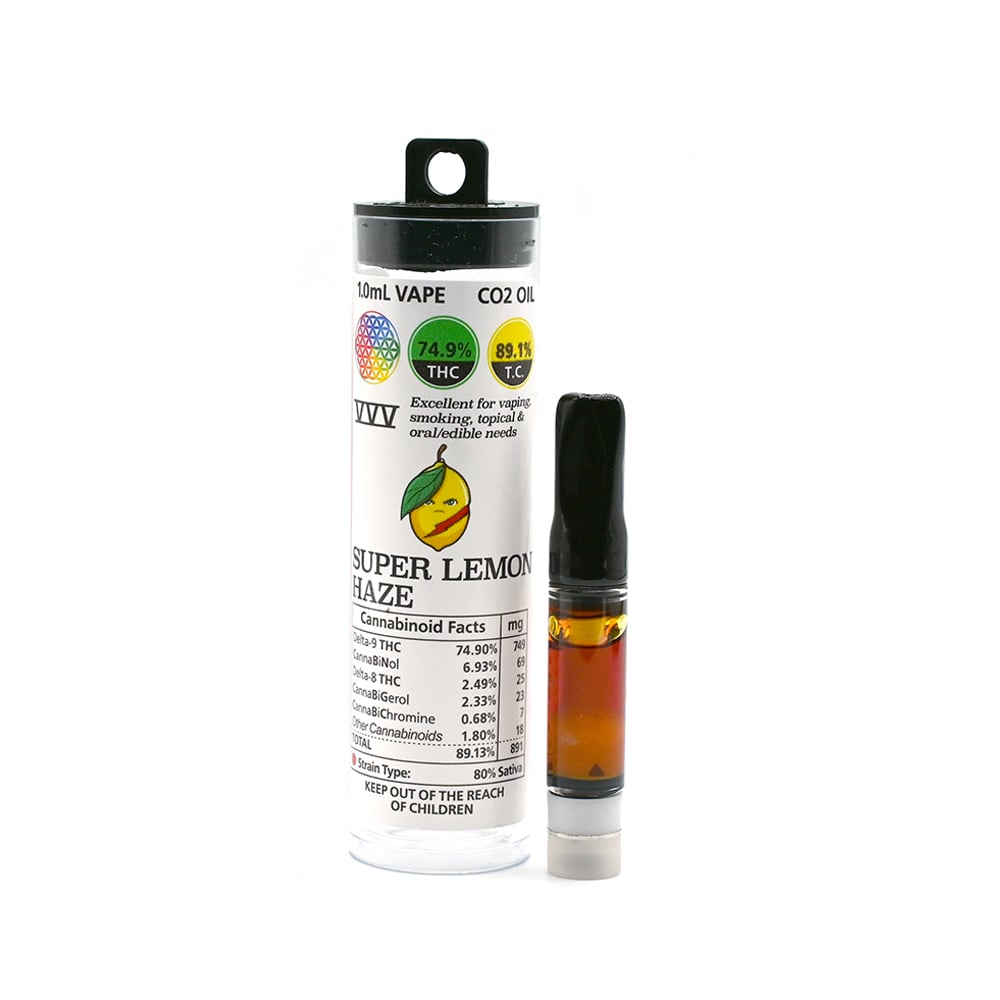 Viridesco - Super Lemon Haze - Co2 Oil Carts 1ml