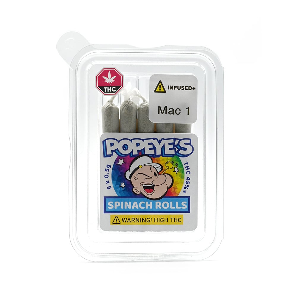 Popeyes - Infused Spinach Rolls Mac 1