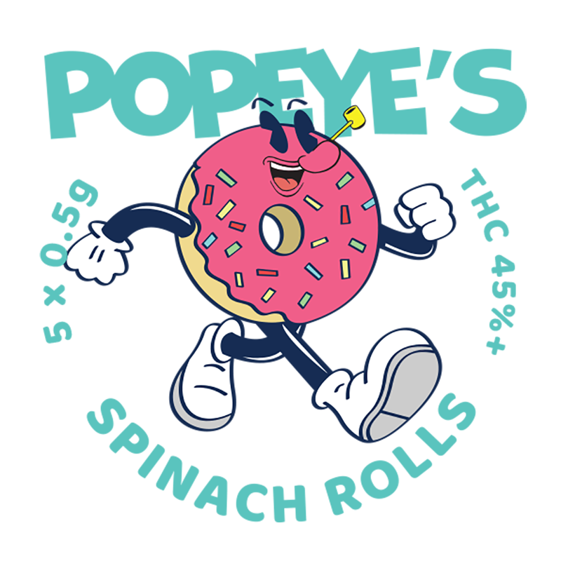 Popeyes Infused Spinach Rolls - Mac Donut - Image 2