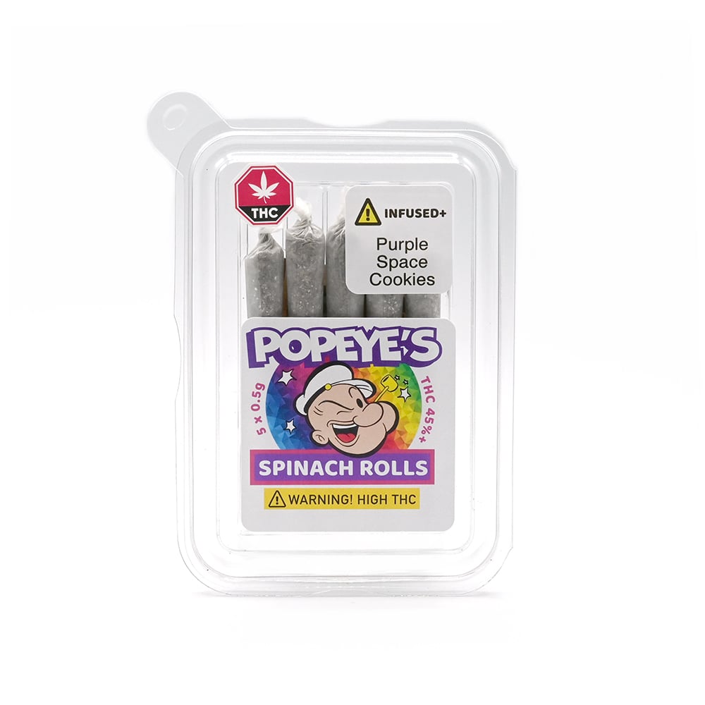 purple space cookies strain by Popeyes
