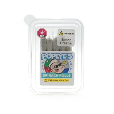 Popeyes Infused Spinach Rolls - Beach Crasher