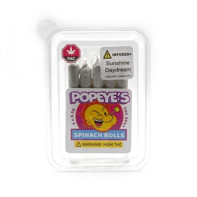 Popeyes Infused Spinach Rolls - Sunshine Daydream