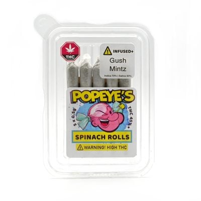 Popeyes Infused Spinach Rolls - Gush Mintz