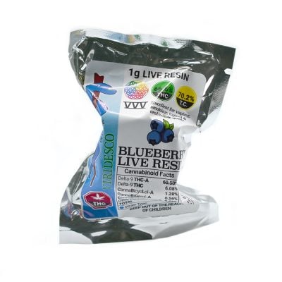 Viridesco Live Resin - Blueberry