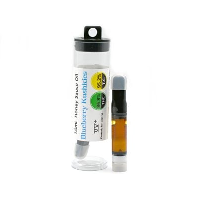 Viridesco - Blueberry Kushkies Honey Sauce Oil Carts 1ml