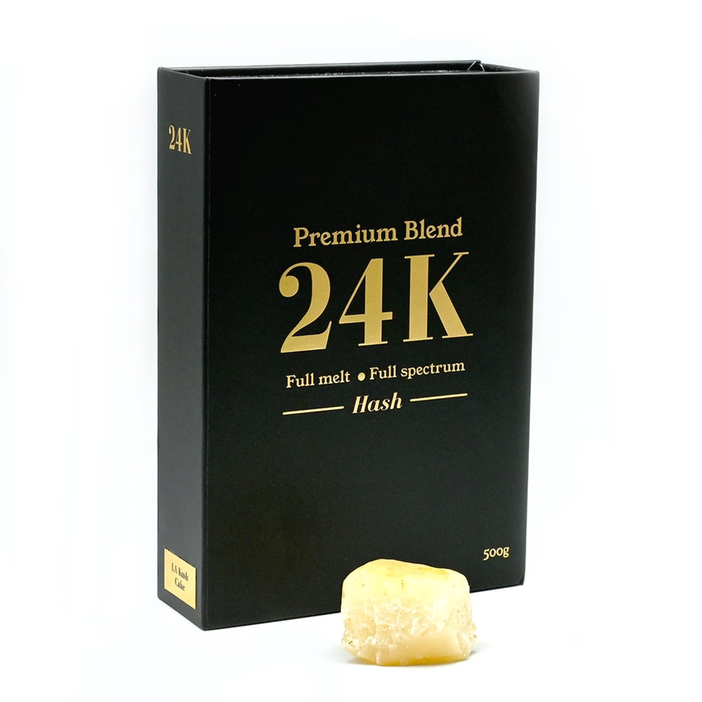 24k - Full Melt Hash - LA Kush Cake - Image 3