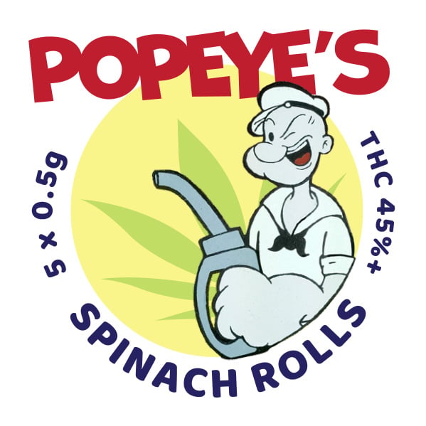 Popeyes Infused Spinach Rolls - Octane Mint Sorbet - Image 2