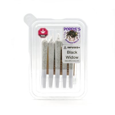 Popeyes Infused Spinach Rolls - Black Widow
