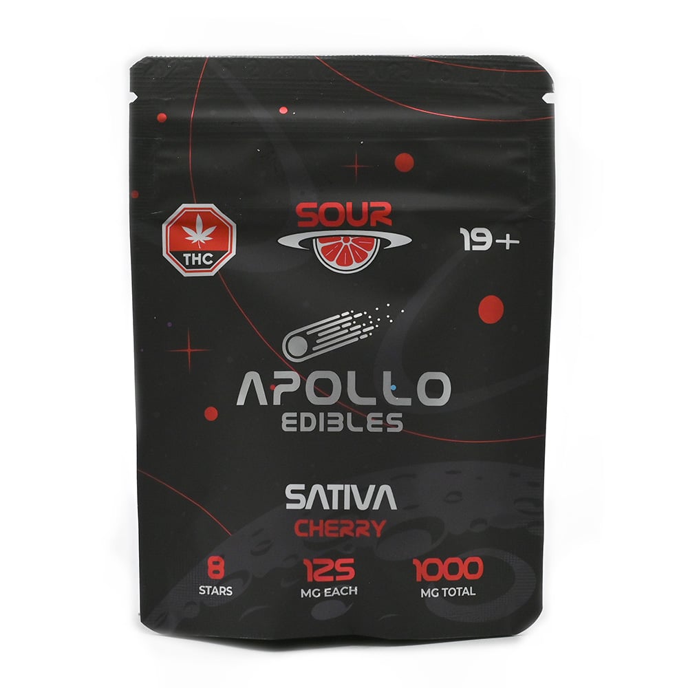 Apollo Edibles Sour - Sativa Gummies