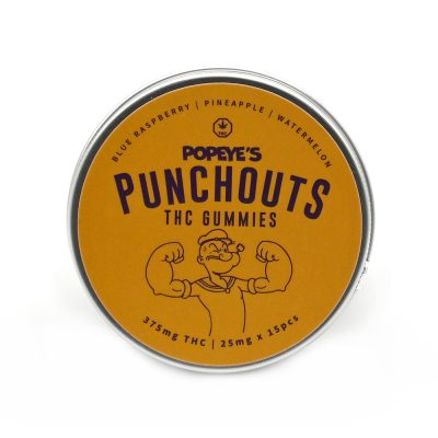375mg THC Gummies - Popeye's Punchouts