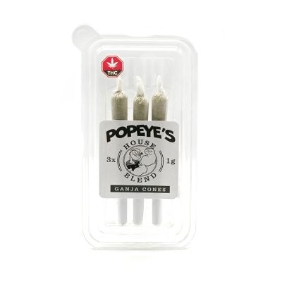 Popeyes Ganja Cones - House Blend
